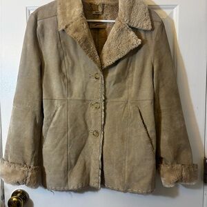 Elegant Beige Teddy Jacket for Women